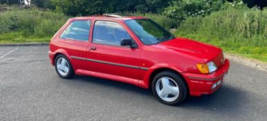 1992 FORD FIESTA XR2 I RED 3 DOOR HATCHBACK, 1.8 PETROL ENGINE, MANUAL 5 GEARS *NO VATT*