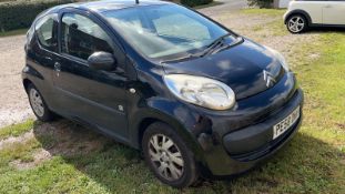 2008 CITROEN C1 CODE BLACK HATCHBACK, 115,050 MILES, 1.0 PETROL ENGINE *NO VAT*