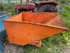 2018 ORANGE TIPPING SKIP, 2000kg RATED CAPACITY, SUITABLE FOR PALLET FORKS *PLUS VAT*