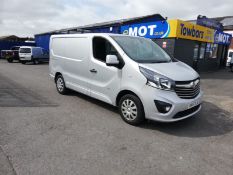 2016 VAUXHALL VIVARO 2900 SPORTIVE CDTI SILVER PANEL VAN, 1.6 DIESEL, 96K MILES WITH FSH *PLUS VAT*