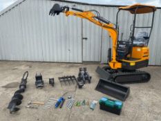 MINI EXCAVATOR RHINOCEROS XN08 SERIES 4+,BRAND NEW 2021,SWING BOOM, LATEST MODEL, CE MARKED