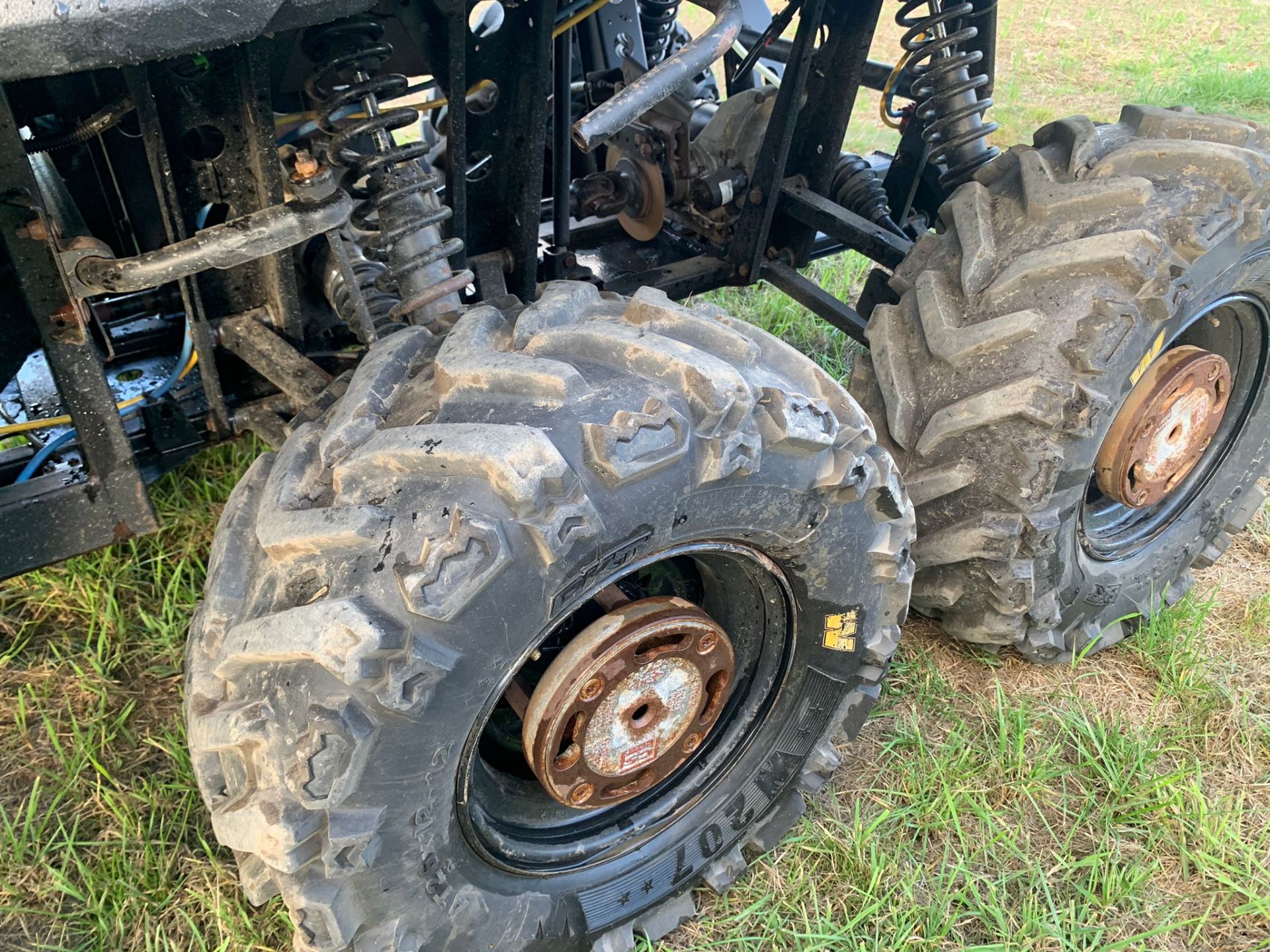 2015 POLARIS RANGER 800 EFI 6x6 BUGGI WITH 4 DUO REAR WHEELS, RUNS AND DRIVES *PLUS VAT* - Image 15 of 15