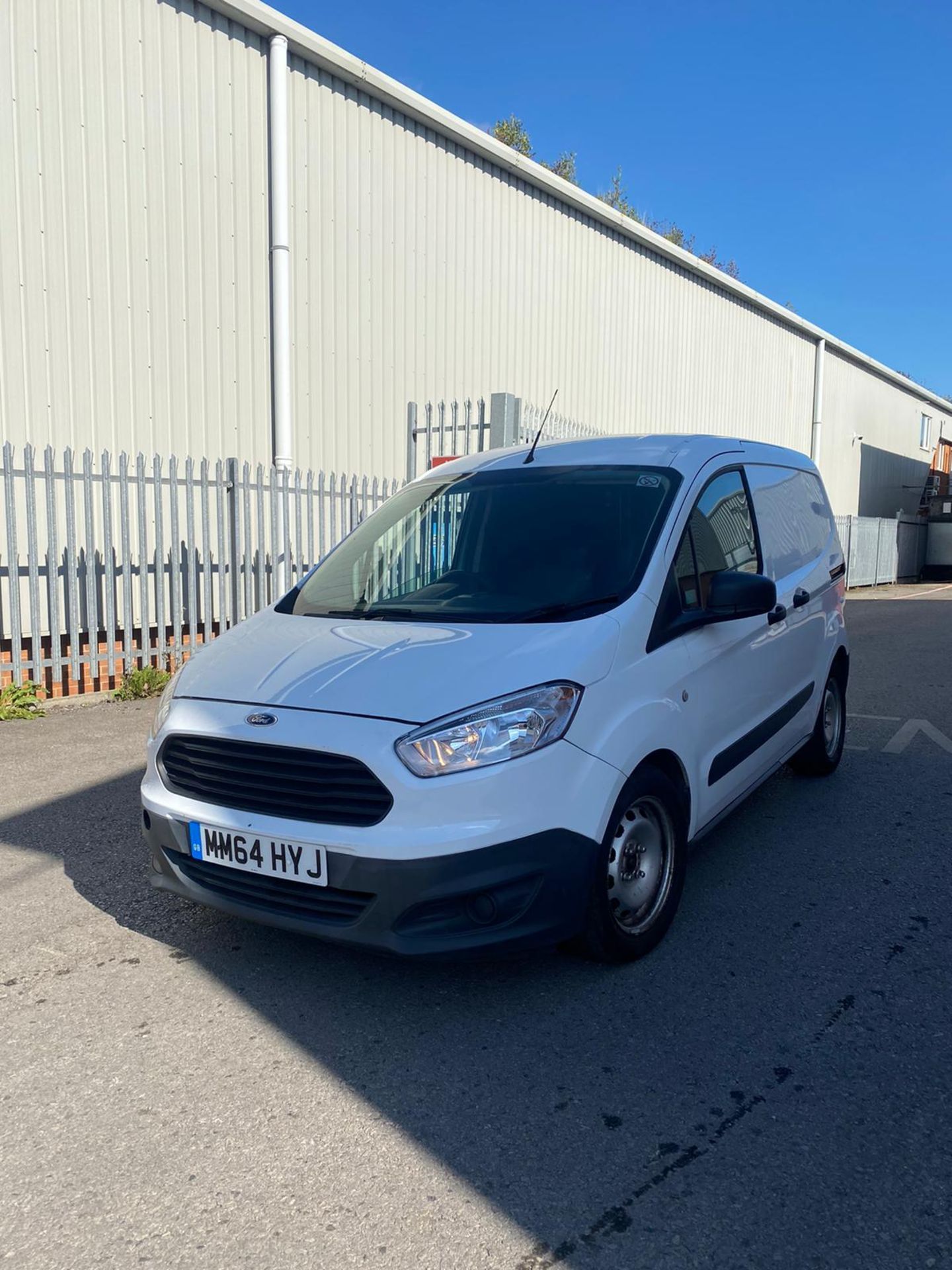 2015/64 FORD TRANSIT COURIER BASE TDCI WHITE PANEL VAN, 100,004 MILES, 1.5 DIESEL ENGINE *NO VAT* - Image 3 of 15