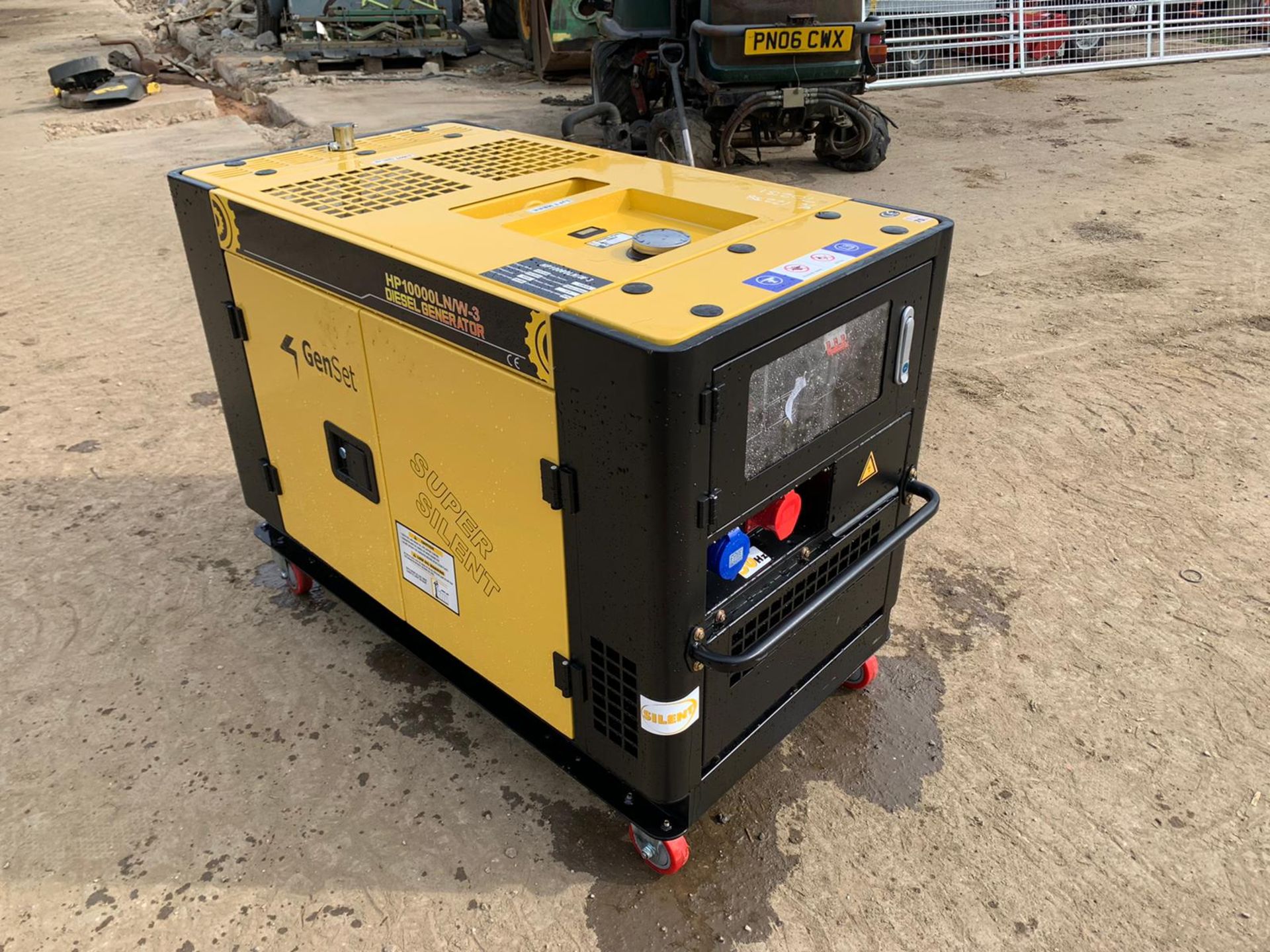 NEW AND UNUSED GENSET 12KvA HP10000N/W-3 DIESEL GENERATOR WELDER, 220 OR 380 VOLTS *PLUS VAT* - Image 3 of 13