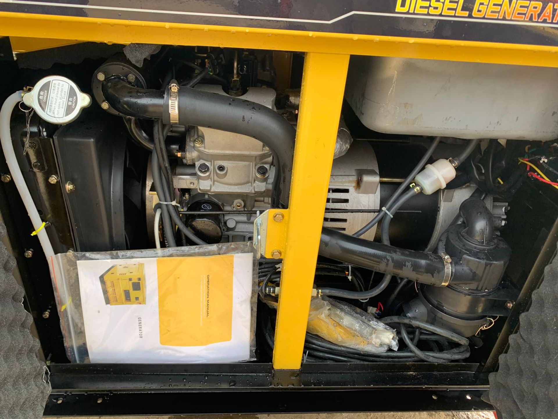 NEW AND UNUSED GENSET 12KvA HP10000N/W-3 DIESEL GENERATOR WELDER, 220 OR 380 VOLTS *PLUS VAT* - Image 10 of 13