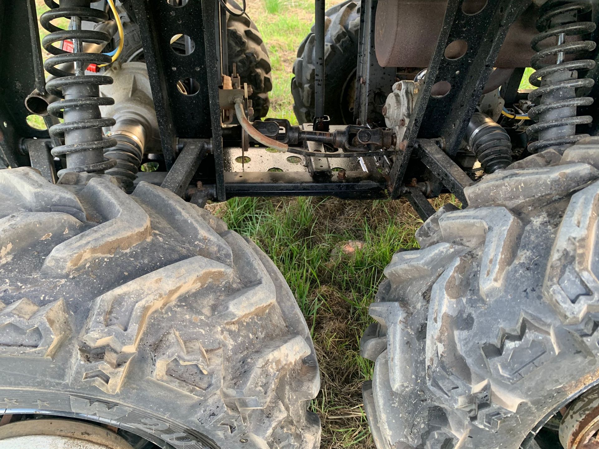 2015 POLARIS RANGER 800 EFI 6x6 BUGGI WITH 4 DUO REAR WHEELS, RUNS AND DRIVES *PLUS VAT* - Image 14 of 15