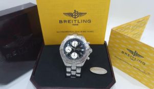 BREITLING CHRONOGRAPH MENS WATCH MINT CONDITION *NO VAT*