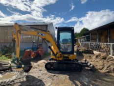 2010 JCB 8030ZTS 3 TON DIGGER, RUNS DRIVES AND DIGS, SHOWING A LOW AND GENUINE 2748 HOURS *PLUS VAT*