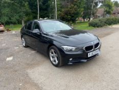 2012/62 BMW 318D SE BLACK SALOON, 109K MILES, 2.0 DIESLE ENGINE, 6 SPEED MANUAL *NO VAT*