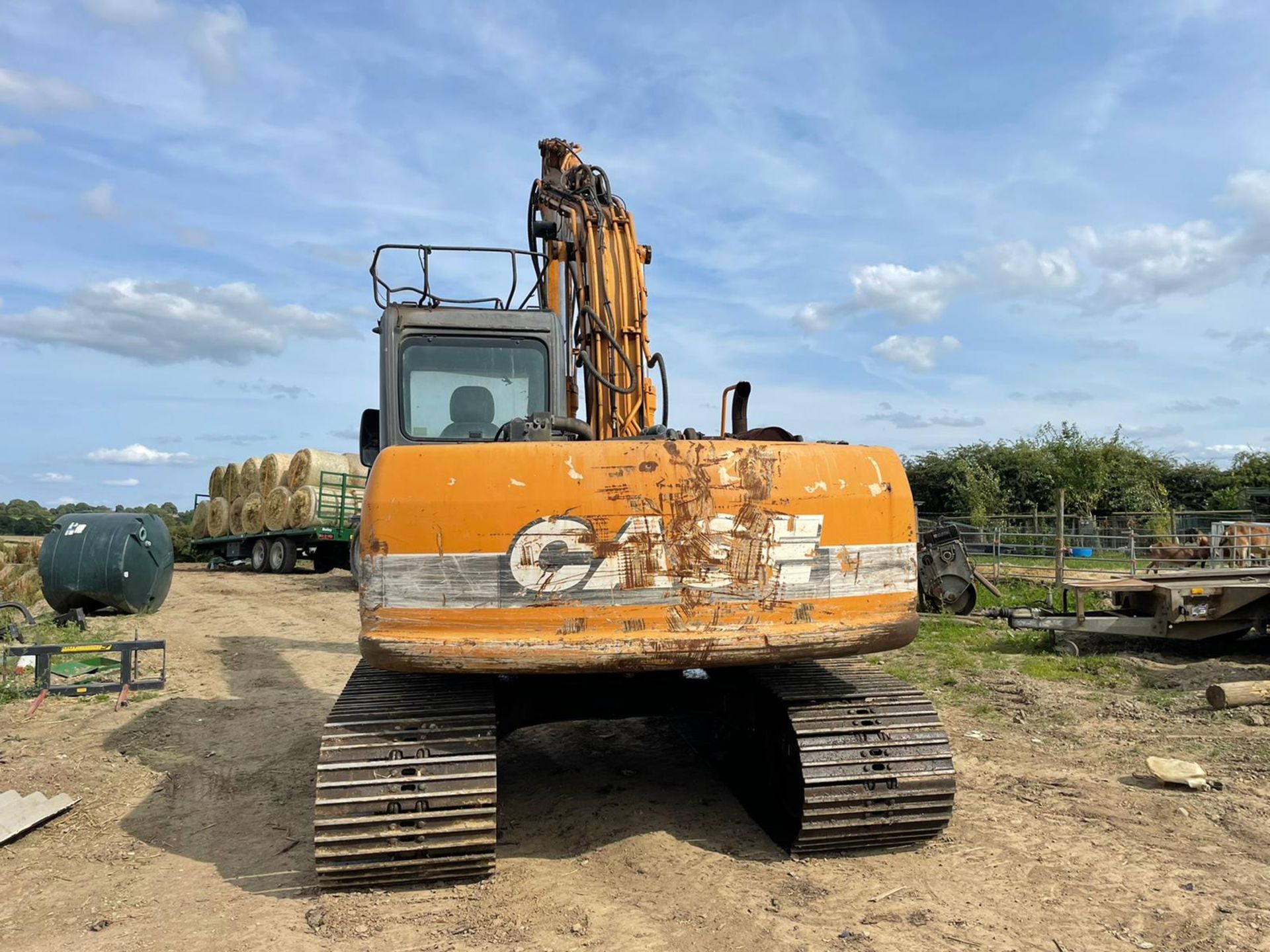 CASE CX130B 13TON EXCAVATOR / DIGGER, RUNS DRIVES AND DIGS, HILL QUICK HITCH *PLUS VAT* - Image 5 of 14
