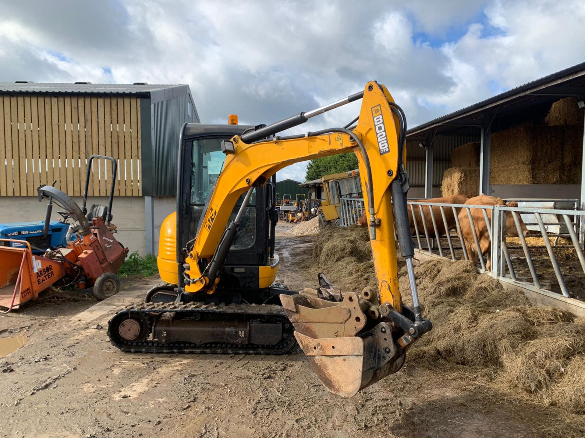 2013 JCB 8026 2.6 TON DIGGER, RUNS DRIVES AND DIGS, SHOWING A LOW AND GENUINE 3379 HOURS *PLUS VAT* - Image 11 of 49