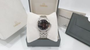 Omega Seamaster Professional 120m Black Dial Mens Watch *NO VAT*