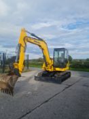 2006 KOMATSU 7.5 TON DIGGER / EXCAVATOR, READING 4200 HOURS, STARTS DRIVES AND DIGS *PLUS VAT*