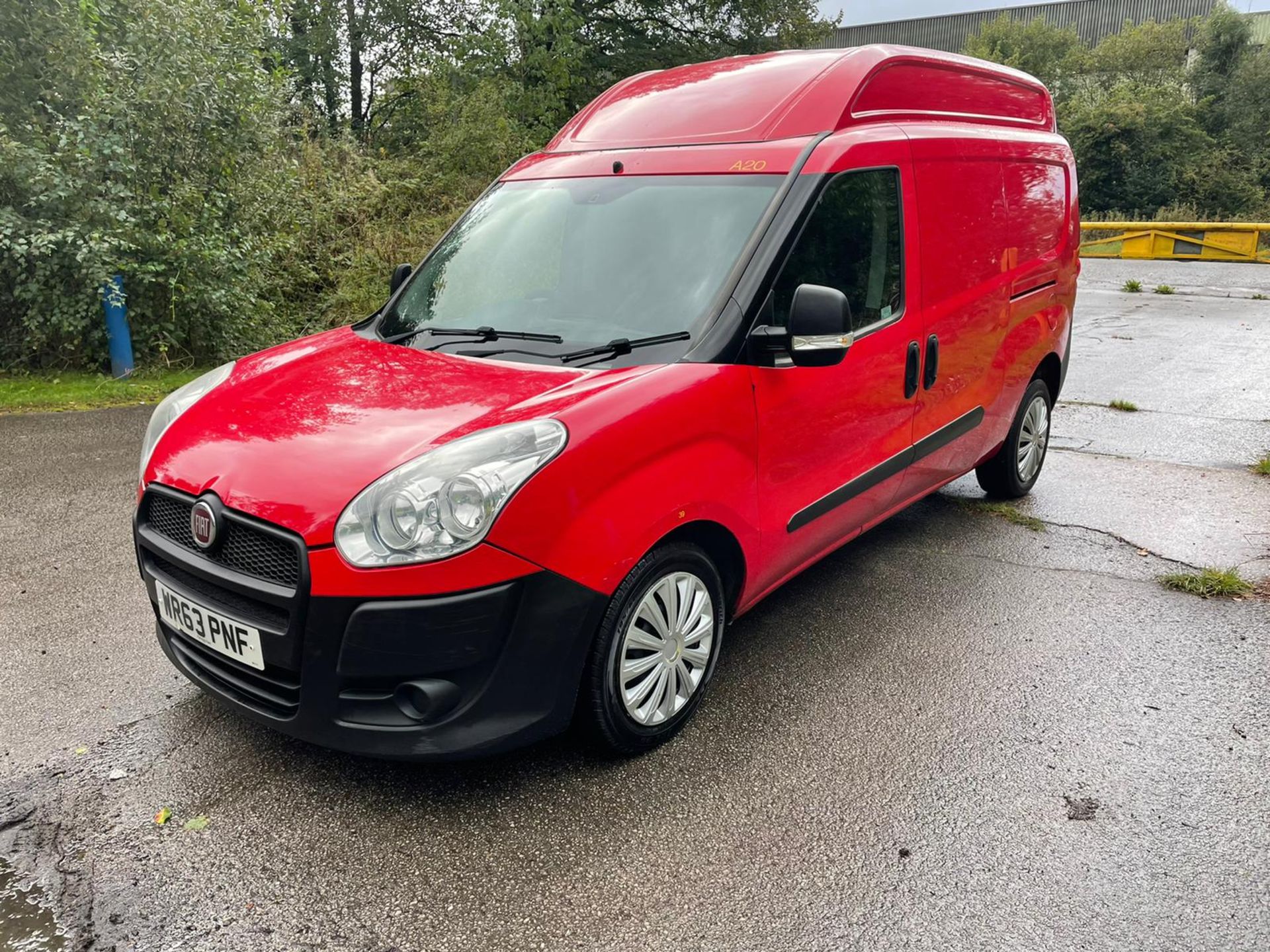 2013 FIAT DOBLO 16V XL MULTIJET LWB RED PANEL VAN, 64,638 MILES, 1.6 DIESEL, REVERSING SENSORS - Image 3 of 22