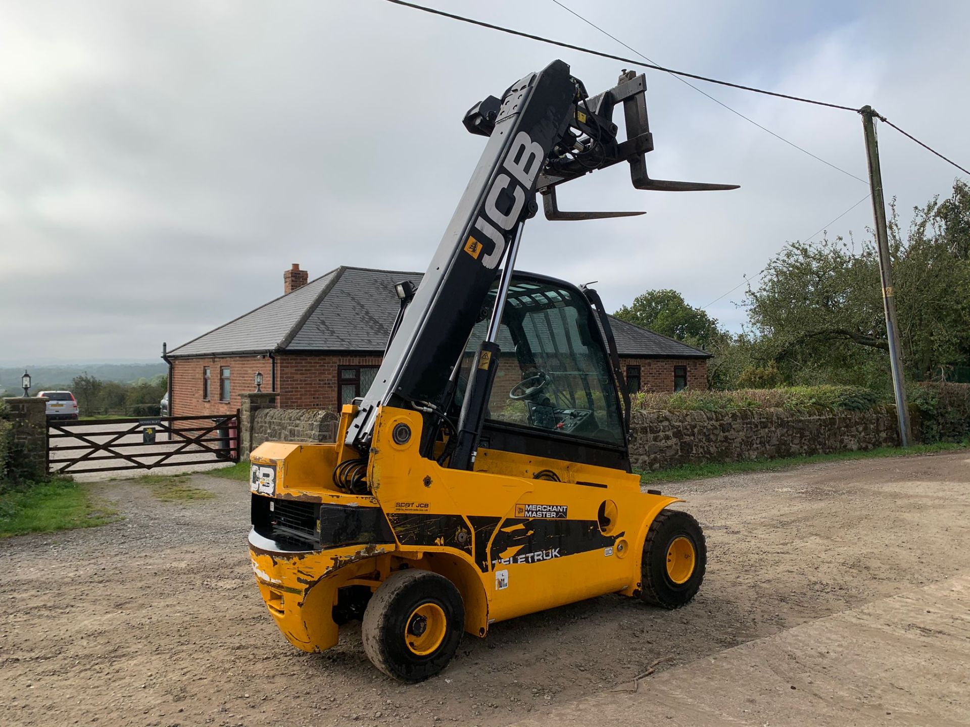 2017 JCB 35D MERCHANT MASTER 3.5 TON DIESEL TELESCOPIC TELETRUK / FORKLIFT, 4538 HOURS *PLUS VAT* - Image 7 of 17