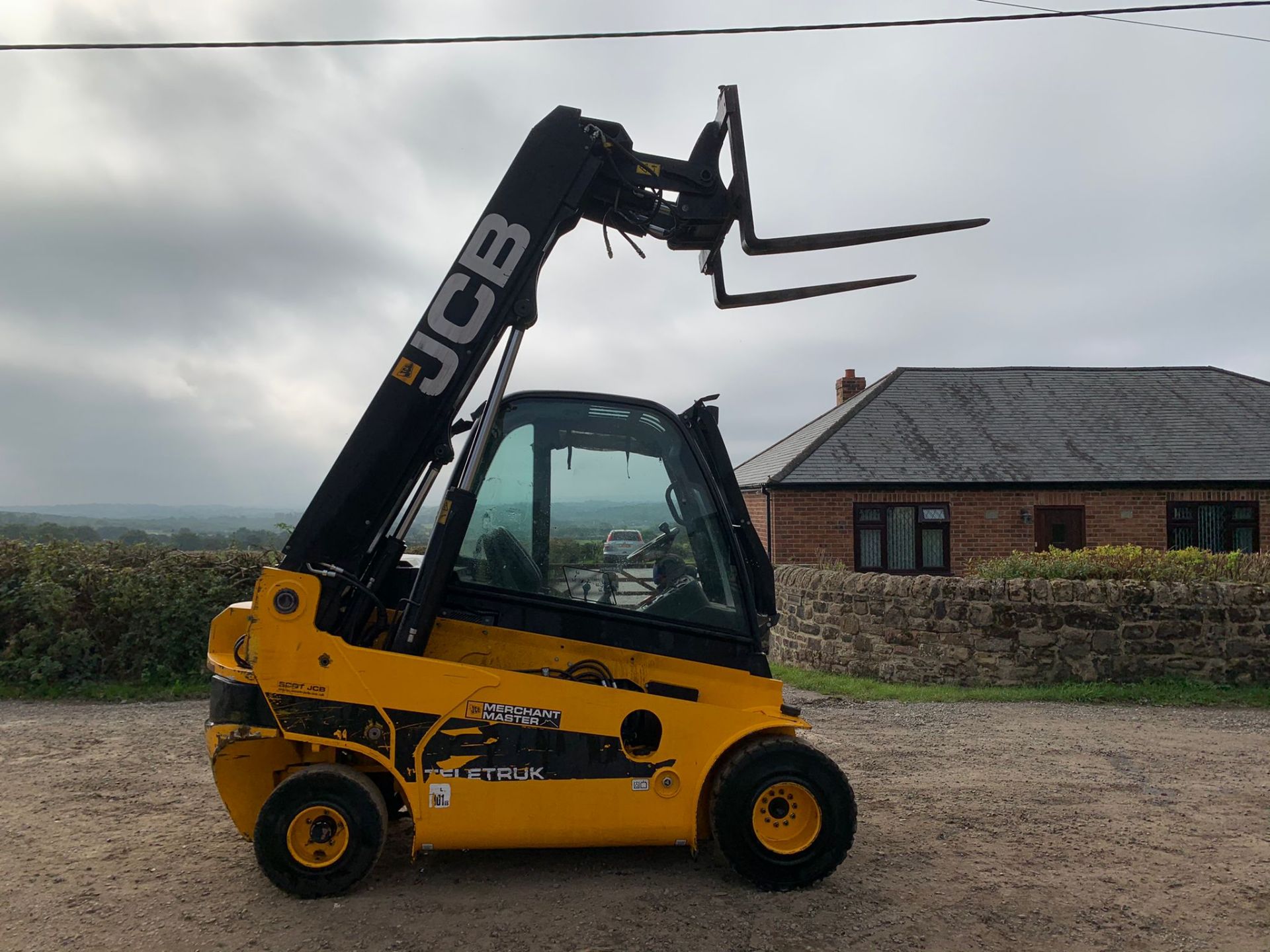 2017 JCB 35D MERCHANT MASTER 3.5 TON DIESEL TELESCOPIC TELETRUK / FORKLIFT, 4538 HOURS *PLUS VAT*