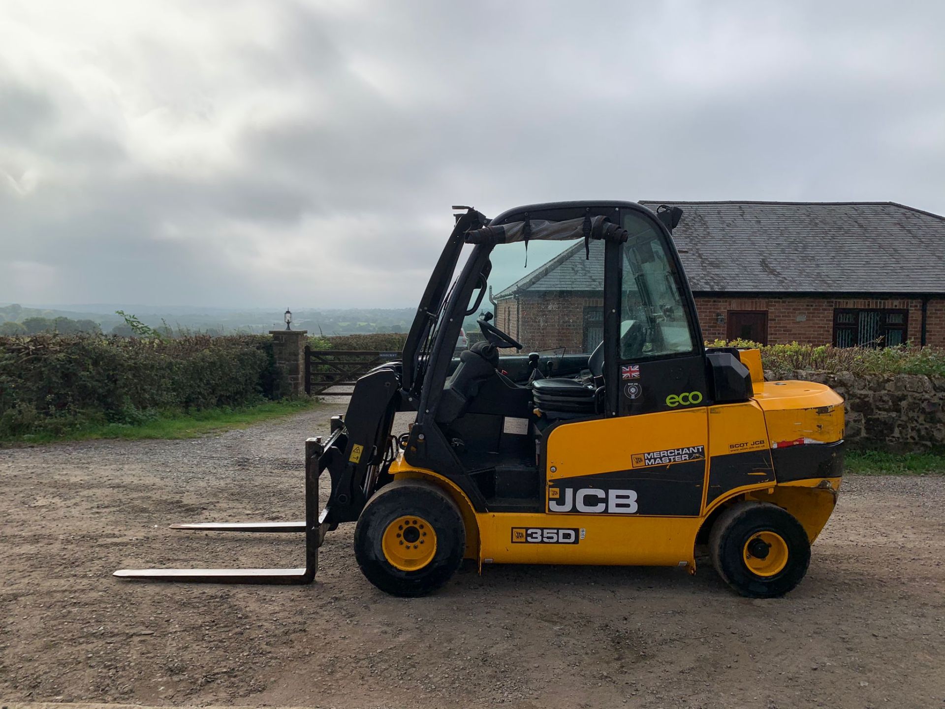 2017 JCB 35D MERCHANT MASTER 3.5 TON DIESEL TELESCOPIC TELETRUK / FORKLIFT, 4538 HOURS *PLUS VAT* - Image 4 of 17