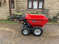 NEW AND UNUSED 260kg 4WD WALK BEHIND DUMPER, BRIGGS AND STRATTON ENGINE *NO VAT*