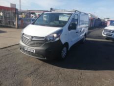 2014/64 VAUXHALL VIVARO 2900 CDTI ECOFLEX WHITE PANEL VAN, 1.6 DIESEL, 107K MILES W/ FSH *PLIS VAT*