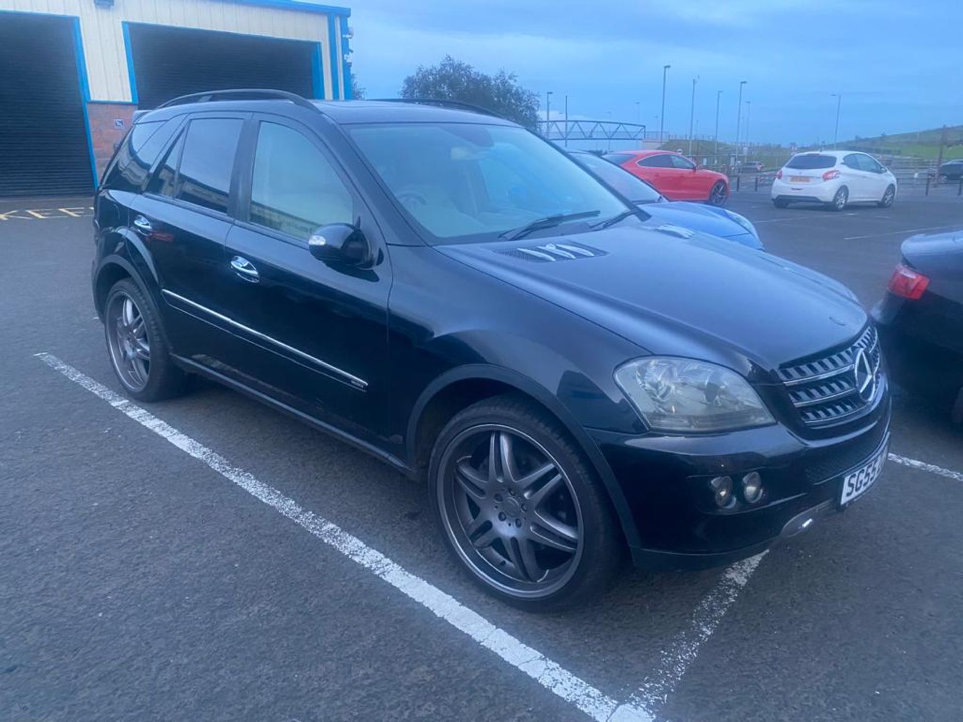 2005 MERCEDES ML 500 SE AUTO BLACK ESTATE, SHOWING 107K MILES, 5.0 PETROL *NO VAT*