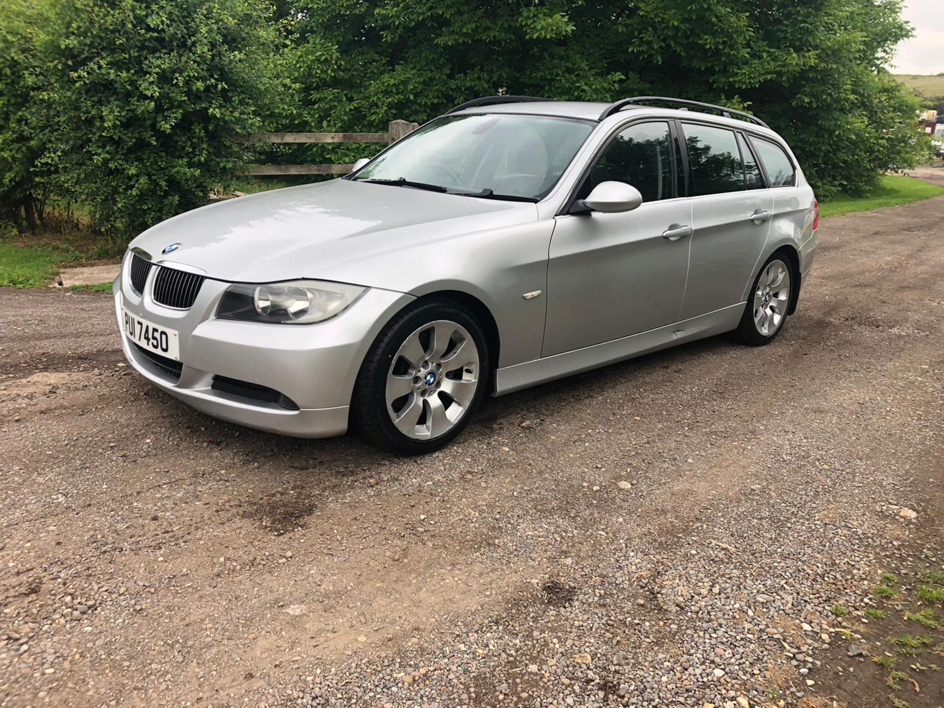 2007 BMW 325D SE TOURING A SILVER ESTATE, 3.0 DIESEL, AUTO 6 GEARS, 210,176 MILES *NO VAT* - Image 3 of 13