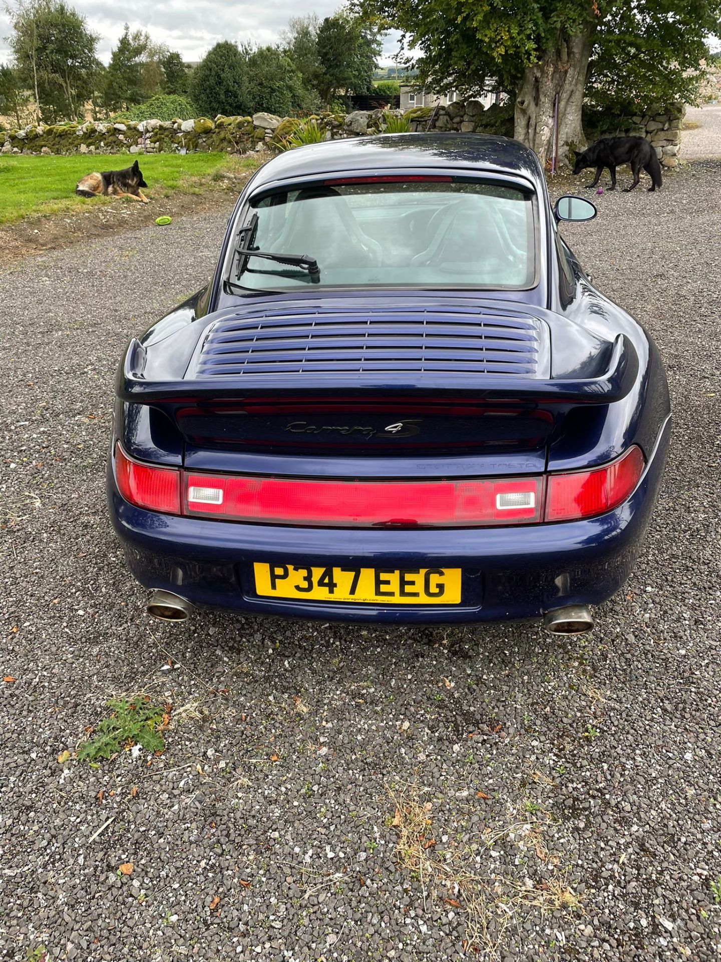 1996 PORSCHE 911 CARRERA 4 S BLUE SALOON, 141K MILES, 3600cc PETROL ENGINE *PLUS VAT* - Image 4 of 12