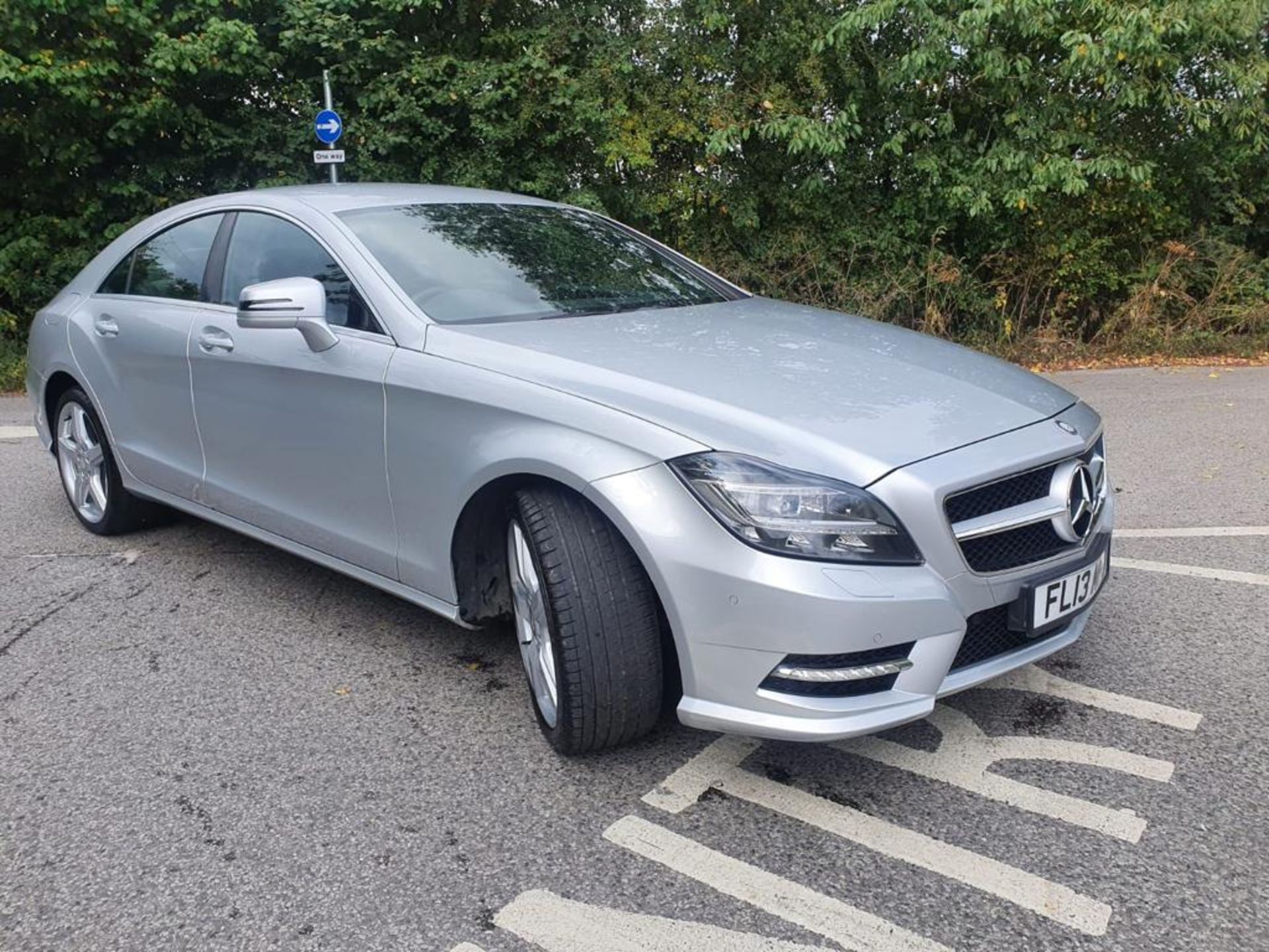 2013 MERCEDES-BENZ CLS250 CDI AMG BLUE-CY SPORT SILVER COUPE, 2.2 DIESEL, 45,952 MILES *NO VAT*