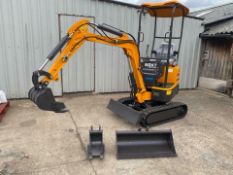 MINI EXCAVATOR RHINOCEROS XN08 SERIES 4+, SWING BOOM, YEAR 2021, LATEST MODEL, CE MARKED, 3 BUCKETS.