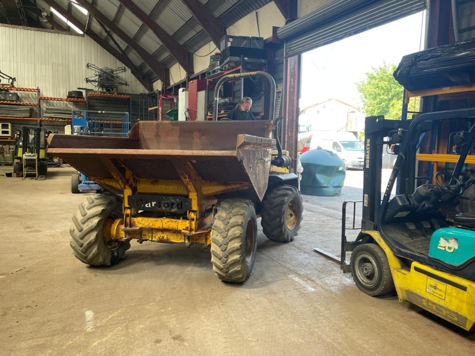 BARFORD SX7000 4x4 DUMPER, GOOD WORKING ORDER, HUGE 7 TON, 3640 HOURS *PLUS VAT* - Image 3 of 15