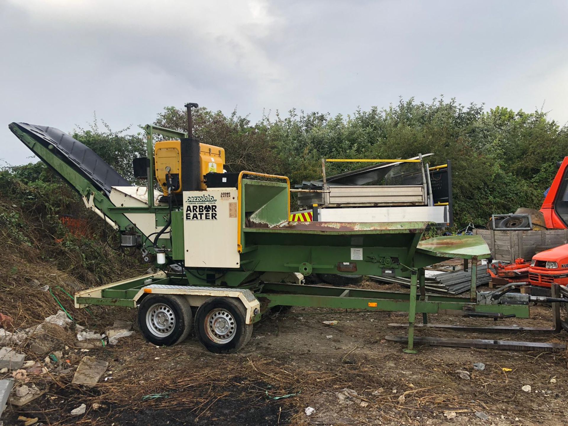 PEZZOLATO ARBOR EATER, MODEL 7000, GREEN WASTE/ WASTE WOOD SGREDDER CHIPPER *NO VAT*