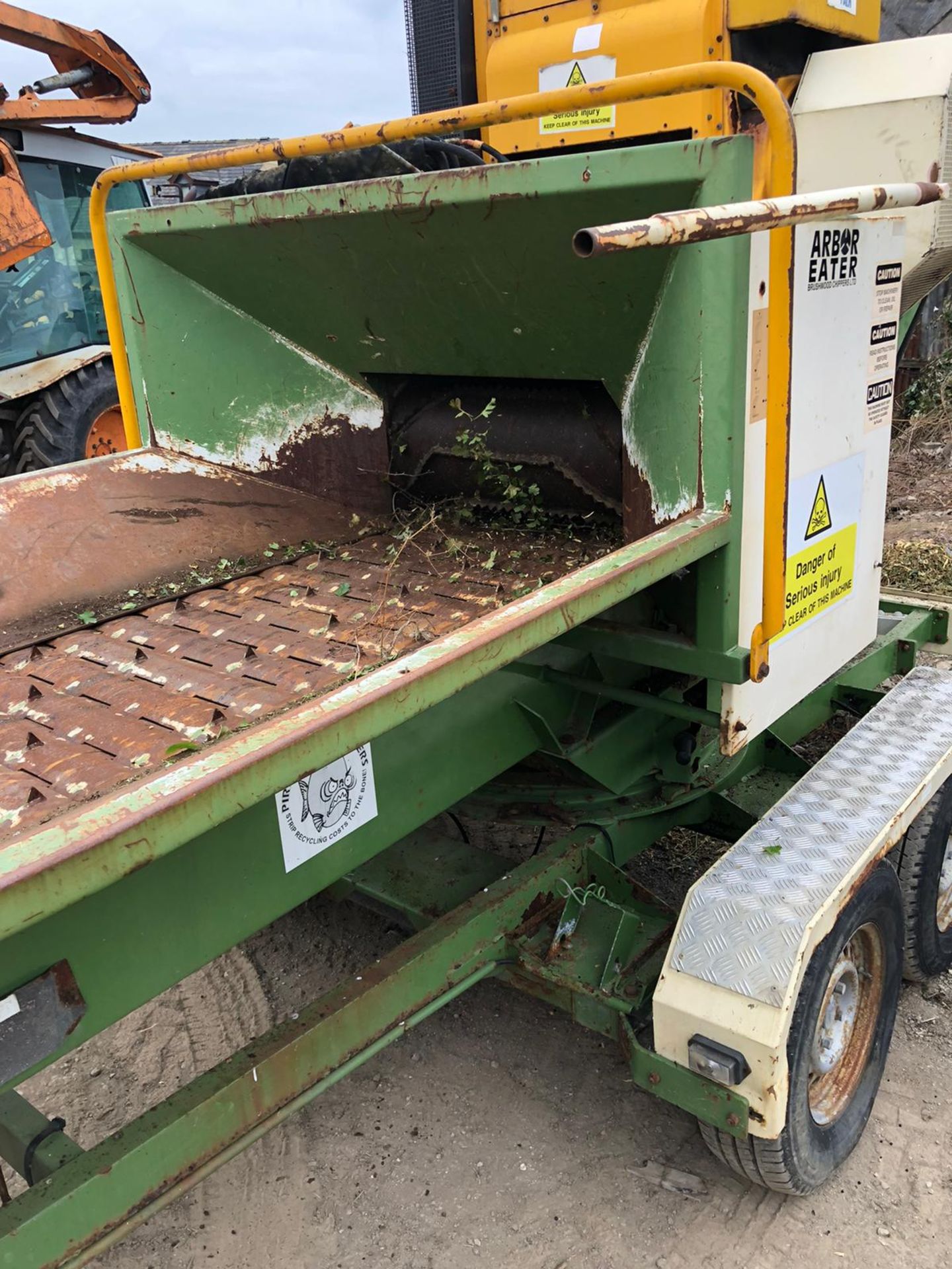 PEZZOLATO ARBOR EATER, MODEL 7000, GREEN WASTE/ WASTE WOOD SGREDDER CHIPPER *NO VAT* - Image 7 of 13