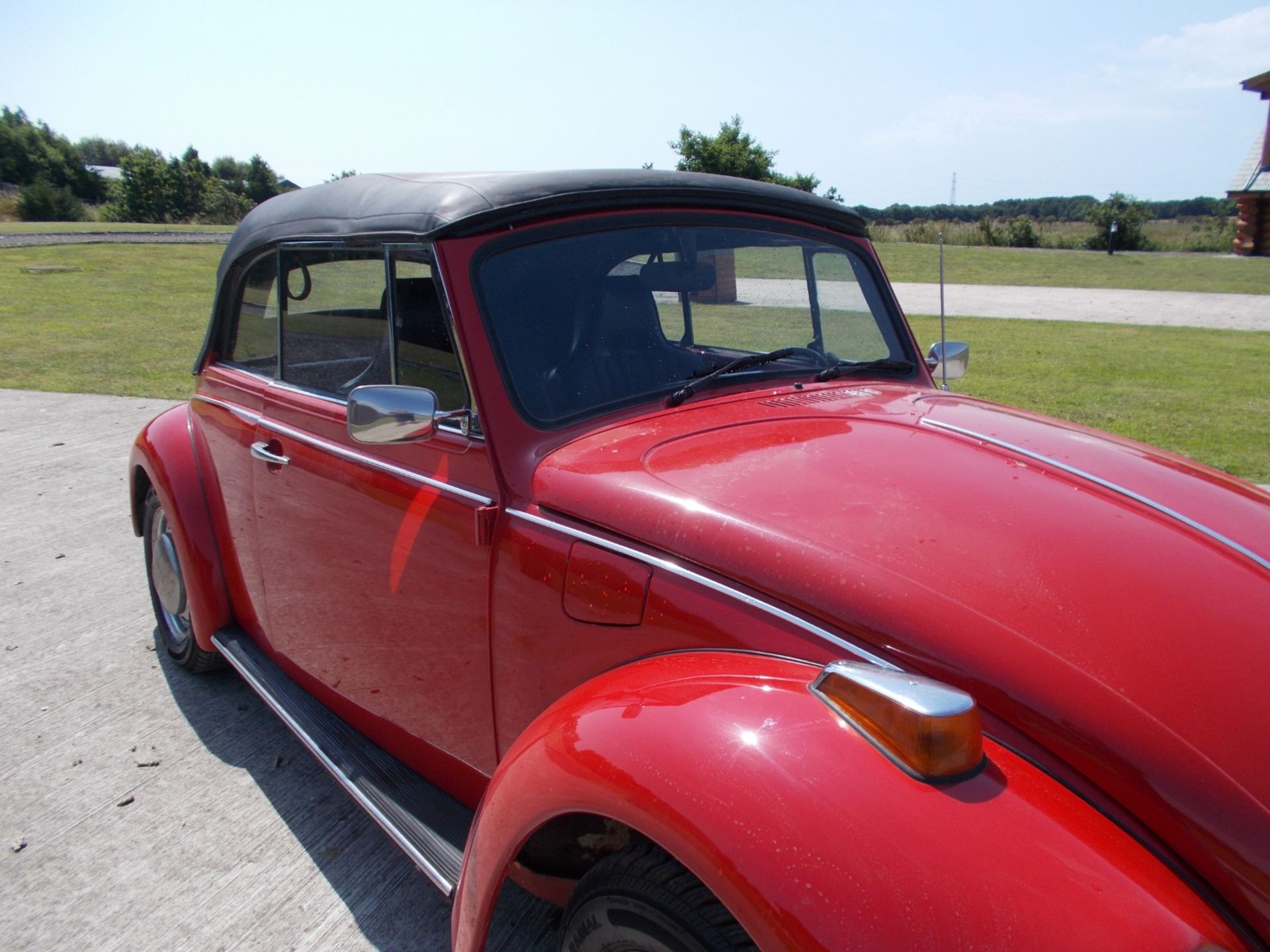 1972 (K) VOLKSWAGEN BEETLE CONVERTIBLE, 1600 TWIN PORT ENGINE, 4 SPEED MANUAL GEARBOX, LHD *NO VAT* - Image 9 of 24