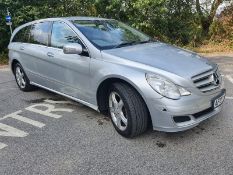 2007 MERCEDES R320 L SPORT CDI 7 SEATER SILVER ESTATE, 3.0 DIESLE ENGINE, 129,115 MILES *NO VAT*