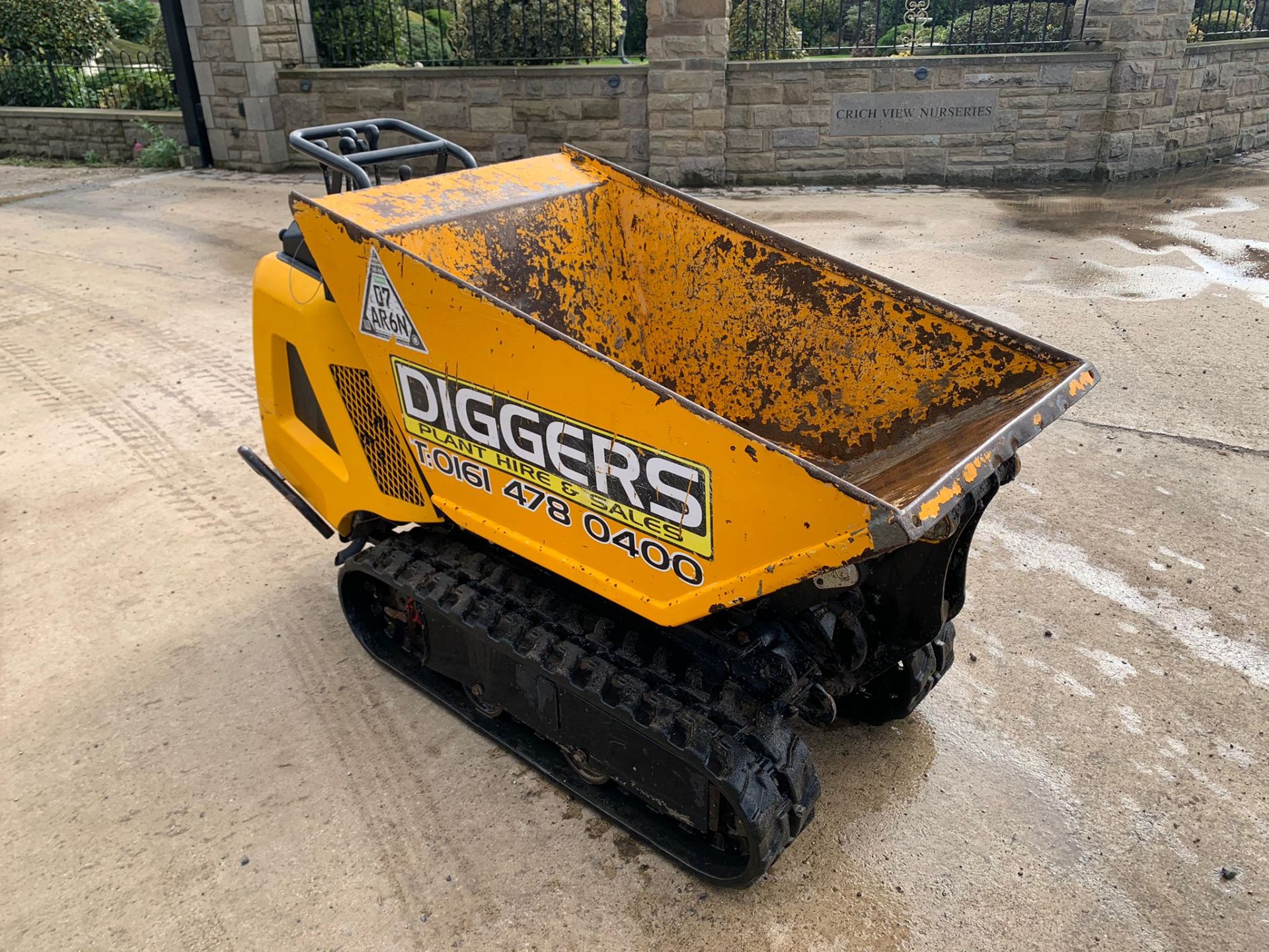 2018 JCB HTD-5 DIESEL TRACKED DUMPER, RUNS DRIVES AND WORKS WELL, HIGH TIP DUMP *PLUS VAT* - Image 5 of 12