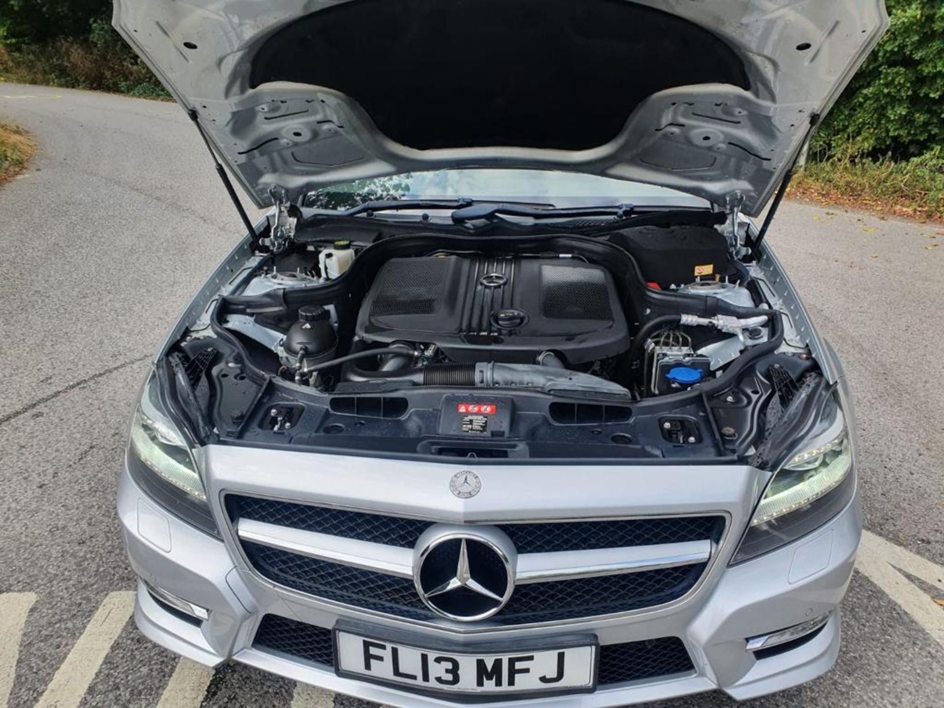 2013 MERCEDES-BENZ CLS250 CDI AMG BLUE-CY SPORT SILVER COUPE, 2.2 DIESEL, 45,952 MILES *NO VAT* - Image 11 of 34