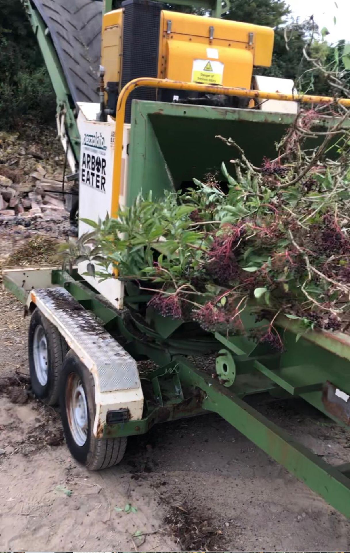 PEZZOLATO ARBOR EATER, MODEL 7000, GREEN WASTE/ WASTE WOOD SGREDDER CHIPPER *NO VAT* - Image 8 of 13