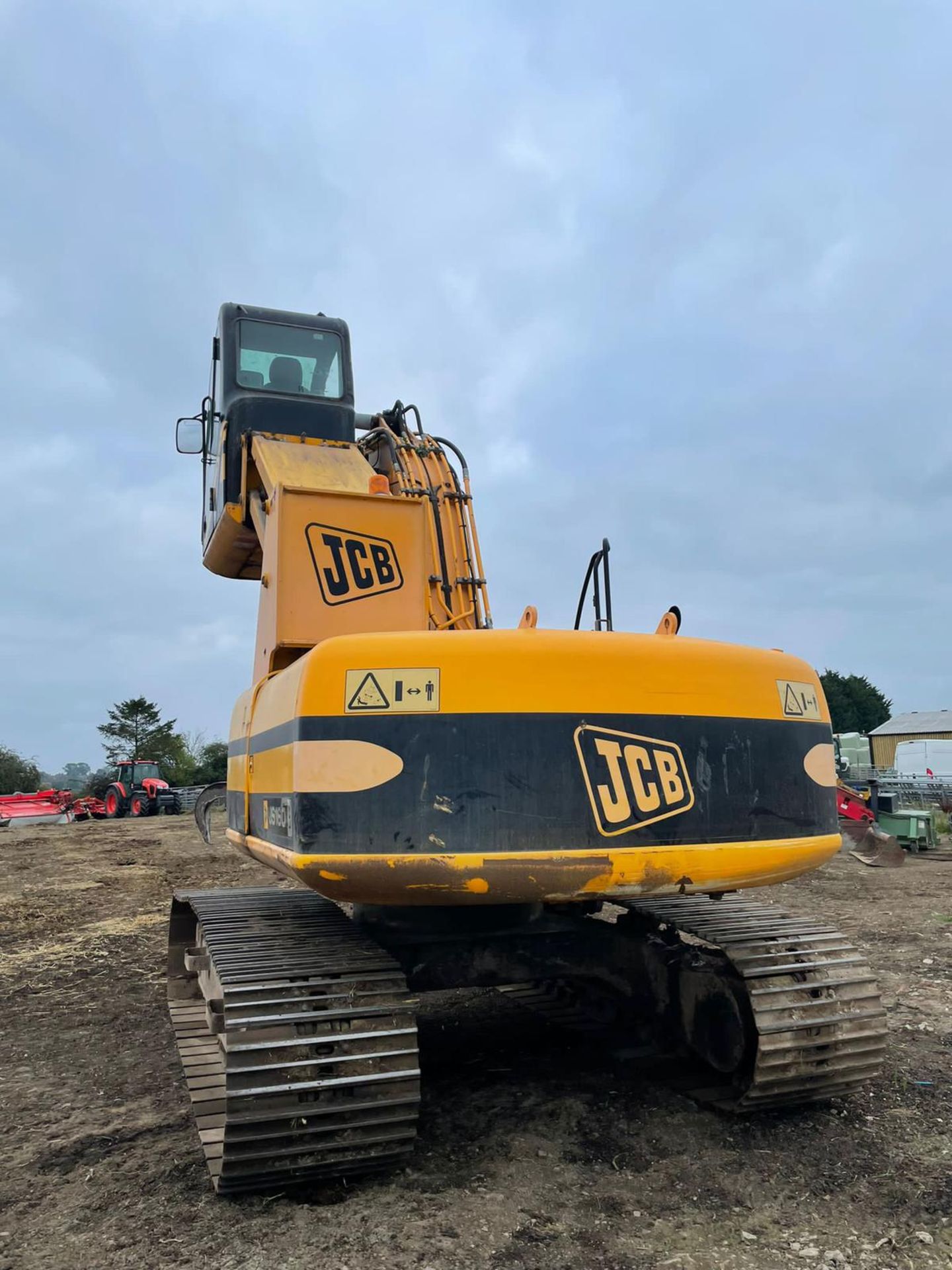 2009 JCB JS160LC 16 TON STEEL TRACKED EXCAVATOR, RUNS DRIVES AND WORKS WELL, HIGH RISING CAB - Image 3 of 7