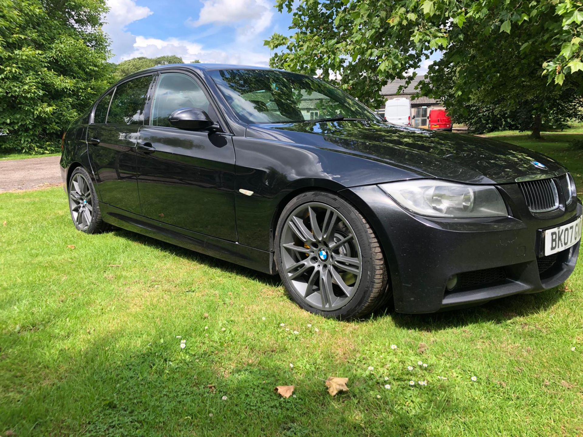 2007 BMW 325D M SPORT BLACK 4 DOOR SALOON, 3.0 DIESEL ENGINE, 233,125 MILES *NO VAT*