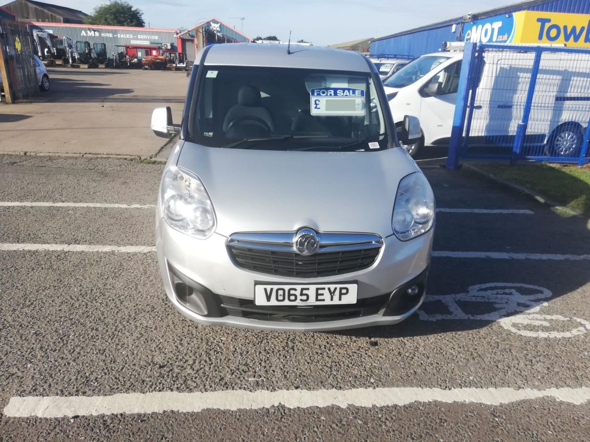 2015 VAUXHALL COMBO 2000 L1H1 CDTI S/S SPORT SILVER PANEL VAN, 1.3 DIESEL, 83K MILES *PLUS VAT* - Image 2 of 10