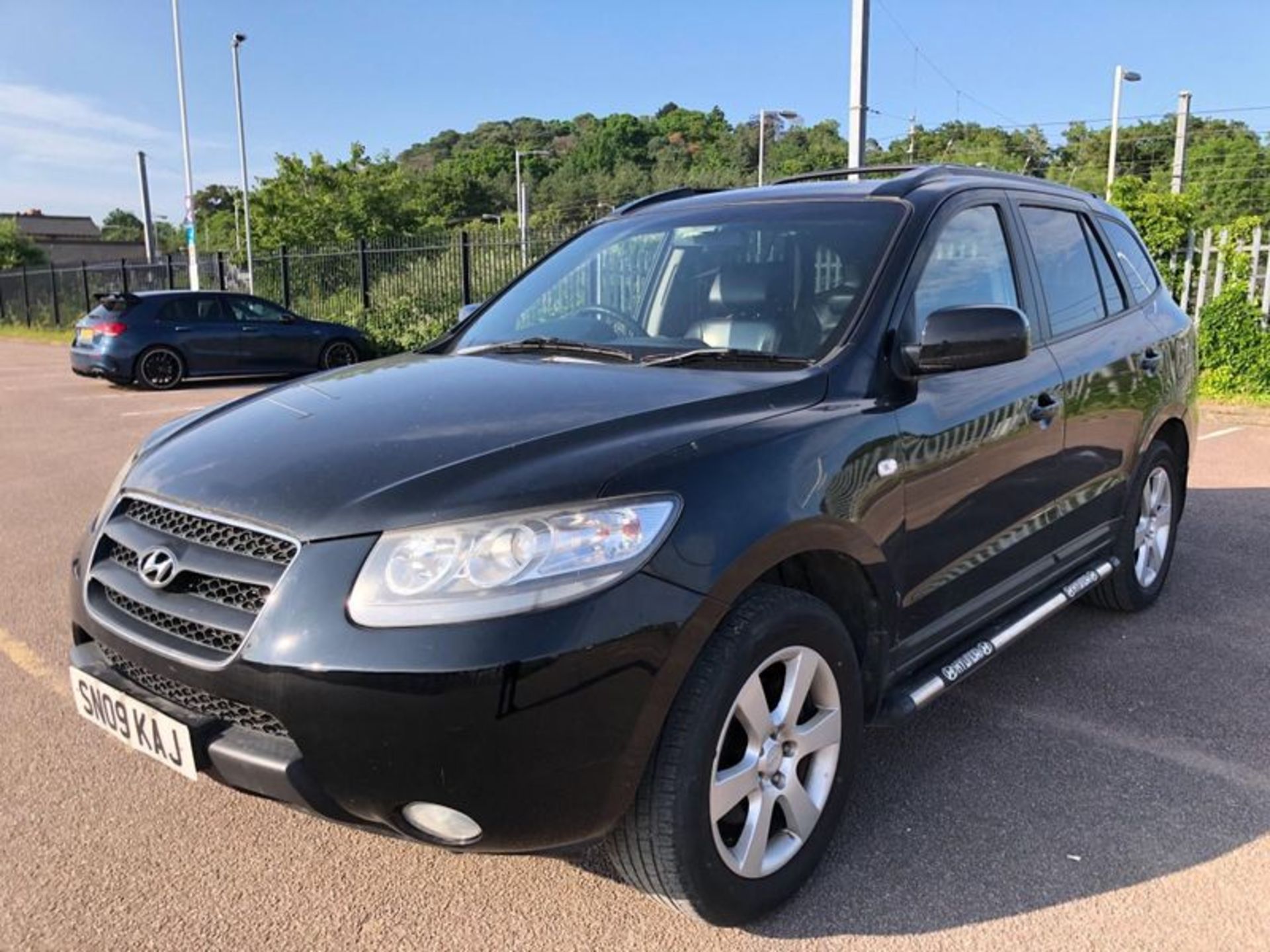 2009 HYUNDAI SANTA FE AUTO 7 SEATER BLACK ESTATE, 2.2 DIESEL ENGINE, 136K MILES *NO VAT* - Image 3 of 14