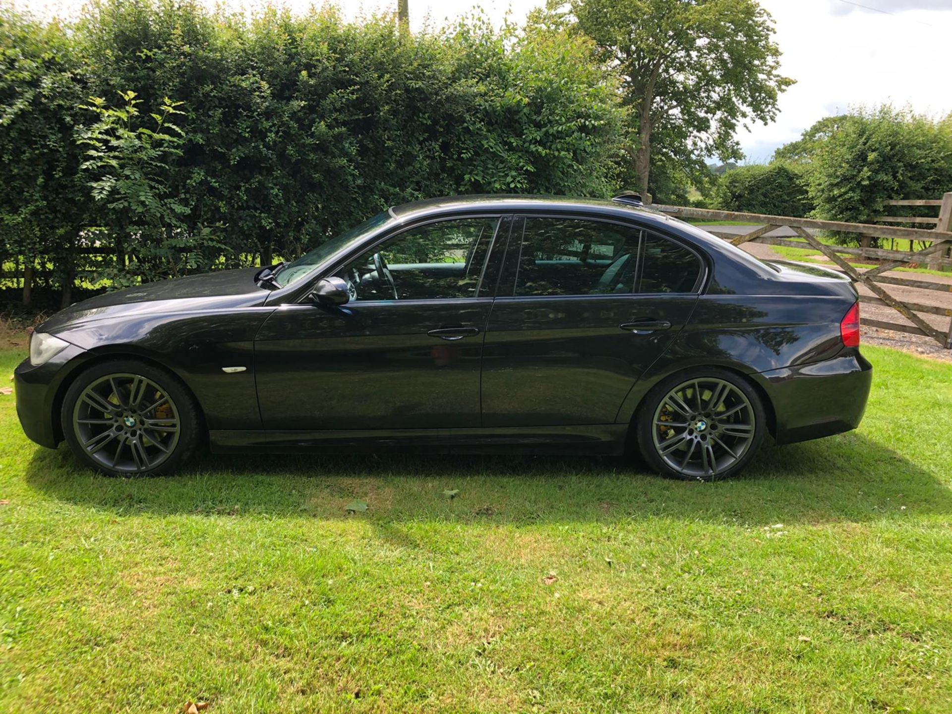 2007 BMW 325D M SPORT BLACK 4 DOOR SALOON, 3.0 DIESEL ENGINE, 233,125 MILES *NO VAT* - Image 4 of 15