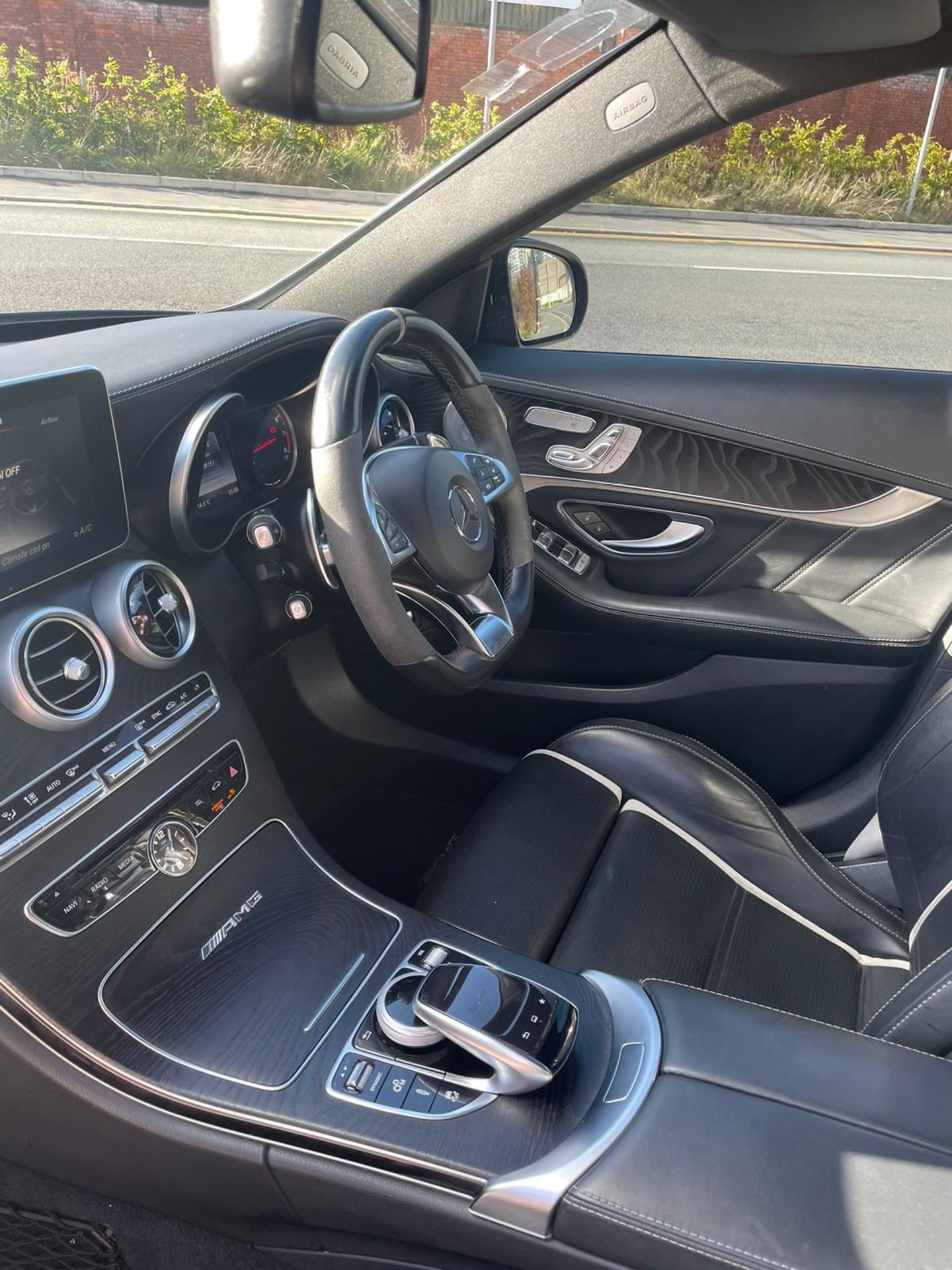 2016 MERCEDES-BENZ AMG C63 S PREMIUM AUTO BLUE SALOON, 4.0 PETROL, 31,500 MILES *NO VAT* - Image 9 of 10