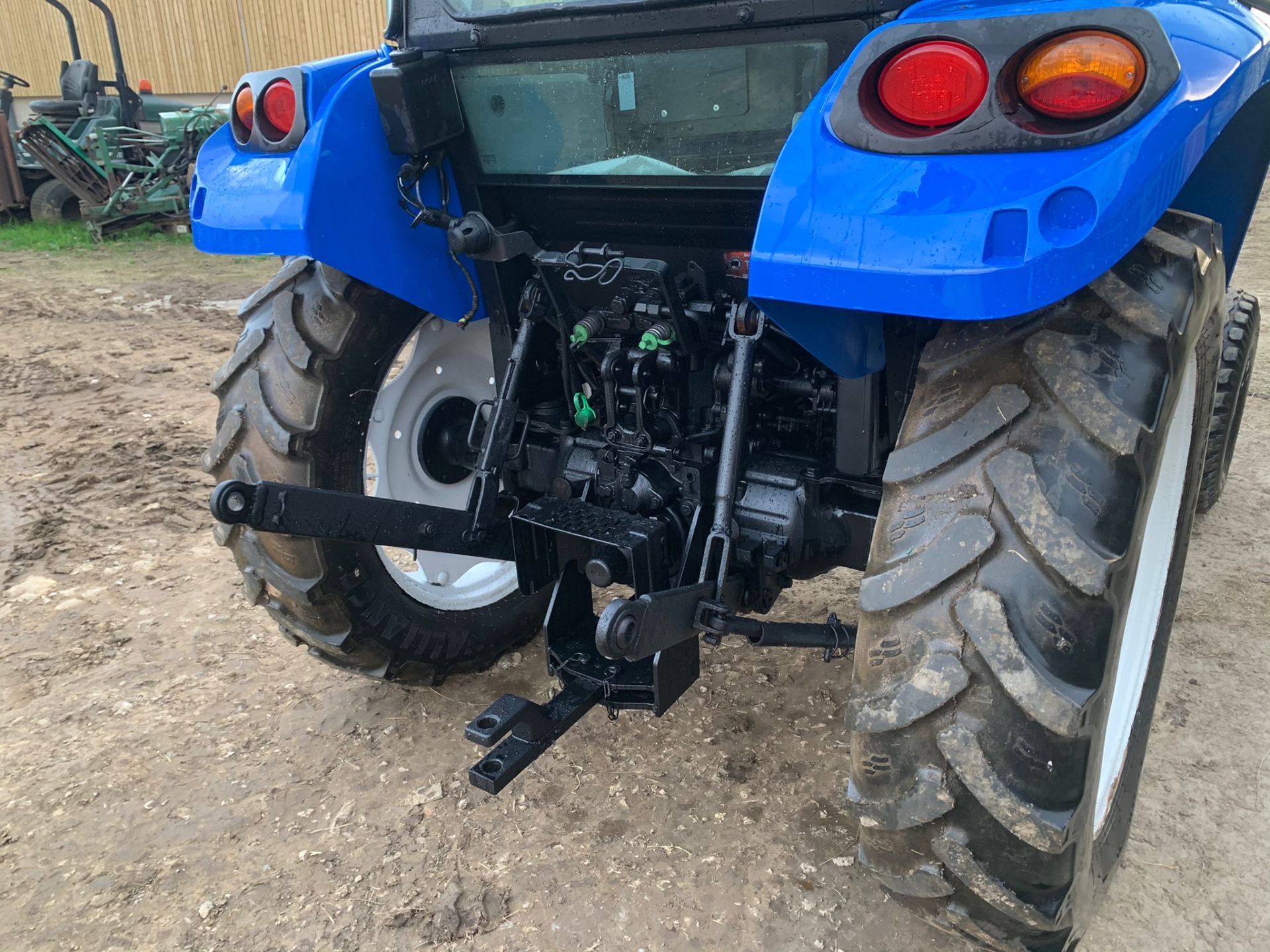 2016 NEW HOLLAND T455 55hp TRACTOR, RUNS DRIVES AND WORKS, CABBED, ROAD REGISTERED *PLUS VAT* - Image 8 of 15