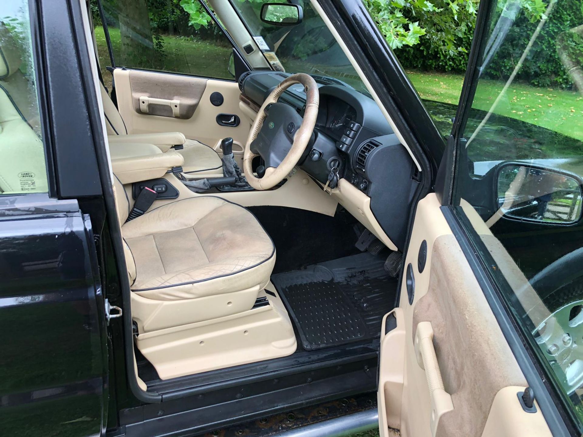 2003 LAND ROVER DISCOVERY TD5 ES BLACK ESTATE, 2.5 DIESEL ENGINE, 143,448 MILES *NO VAT* - Image 10 of 14