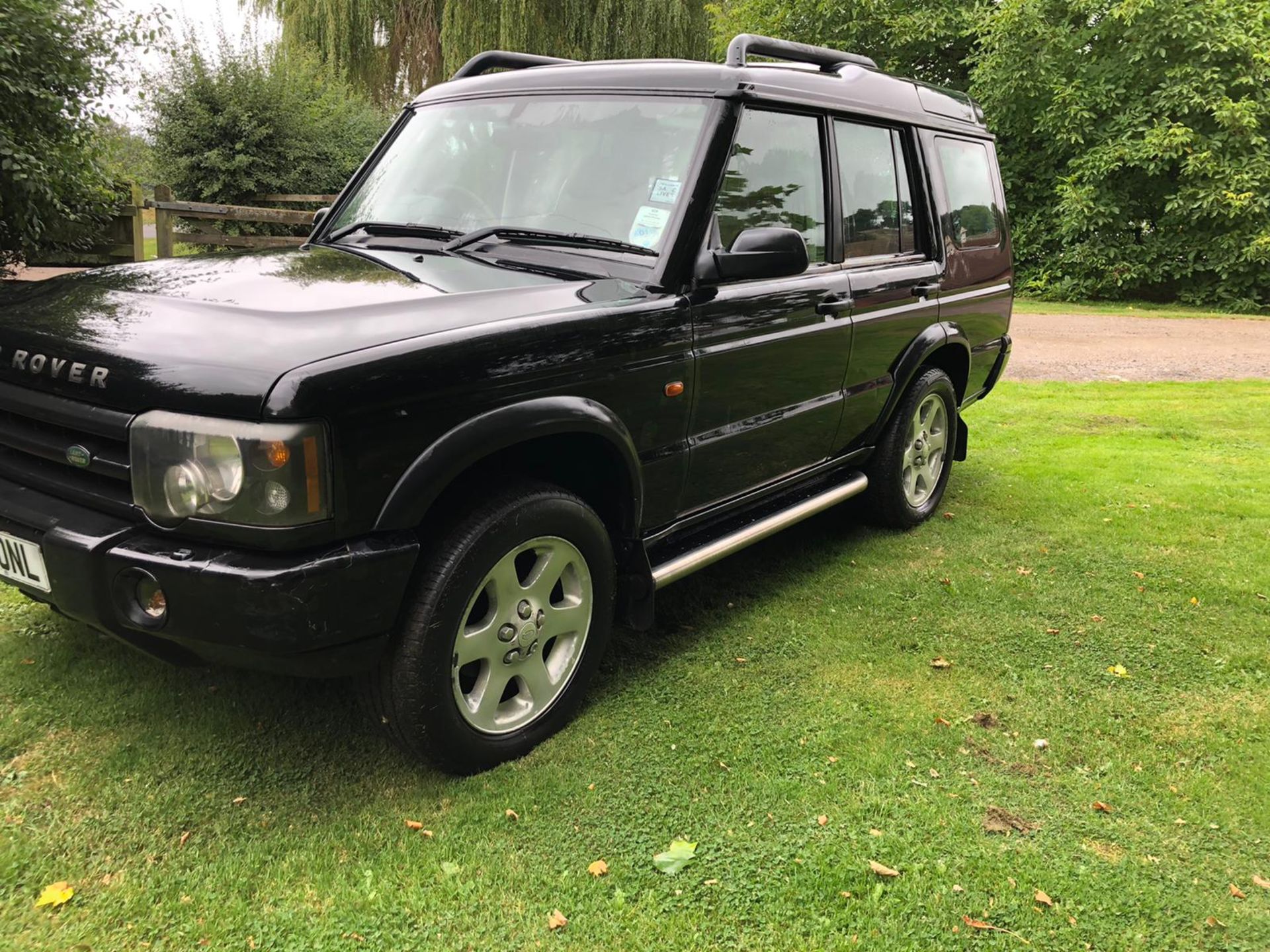 2003 LAND ROVER DISCOVERY TD5 ES BLACK ESTATE, 2.5 DIESEL ENGINE, 143,448 MILES *NO VAT* - Image 3 of 14