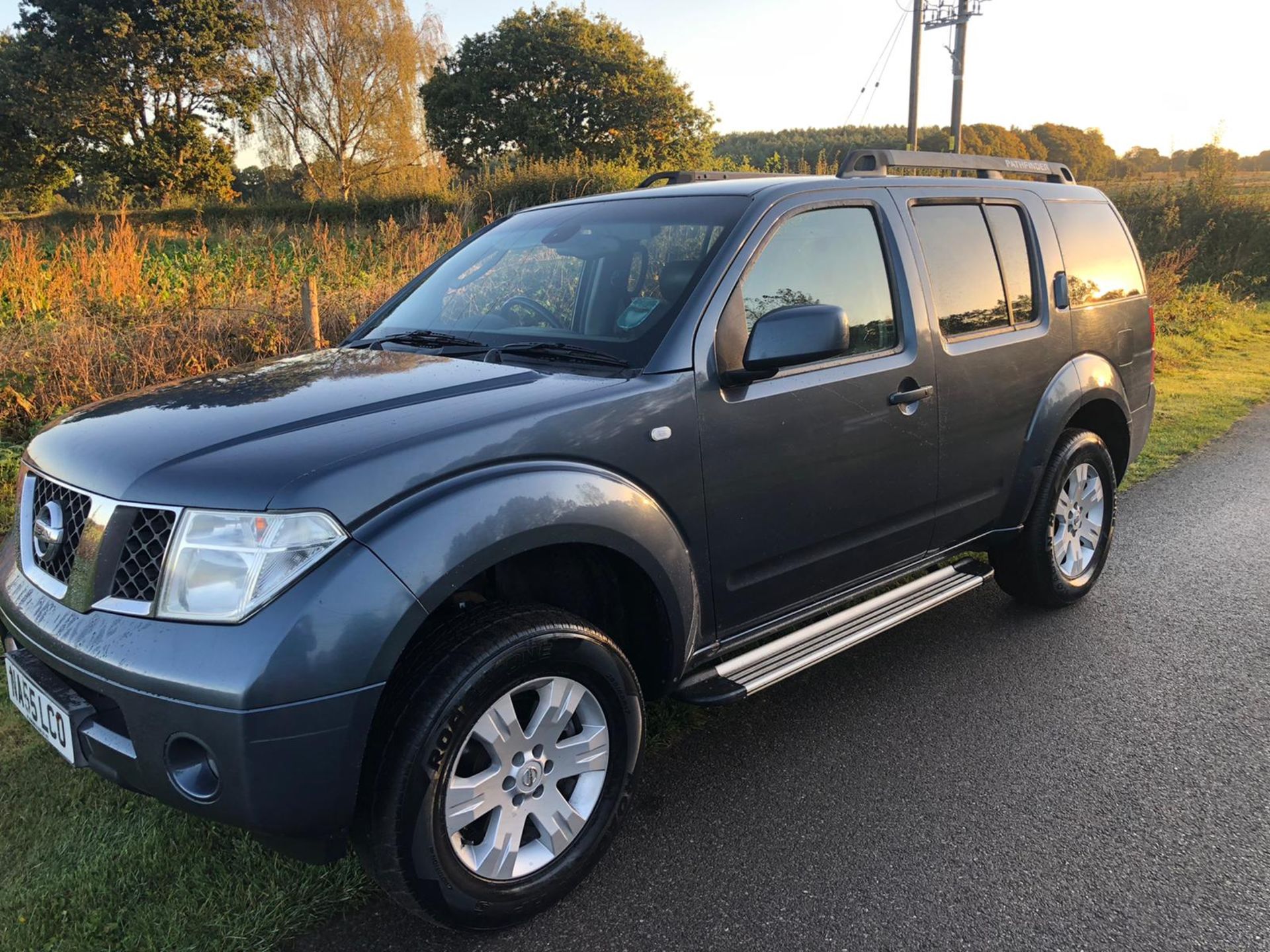 2005/55 NISSAN PATHFINDER SVE DCI 174 7 SEAT GREY ESTATE, 146,401 MILES, 2.5 DIESEL *NO VAT* - Image 3 of 15