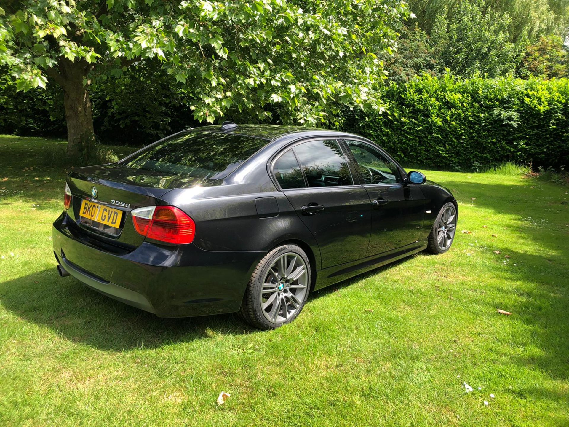 2007 BMW 325D M SPORT BLACK 4 DOOR SALOON, 3.0 DIESEL ENGINE, 233,125 MILES *NO VAT* - Image 7 of 15