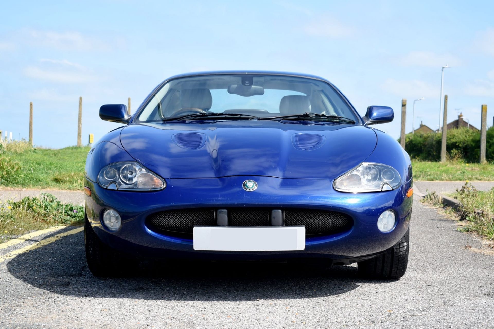 2003 JAGUAR XKR SUPERCHARGED BLUE AUTO, 115K MILES, 4.2 PETROL ENGINE *NO VAT* - Image 2 of 14