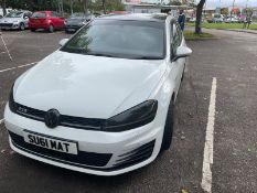 2015 VOLKSWAGEN GOLF GTD S-A WHITE HATCHBACK, 57K MILES WITH FSH, 2.0 DIESEL *NO VAT*