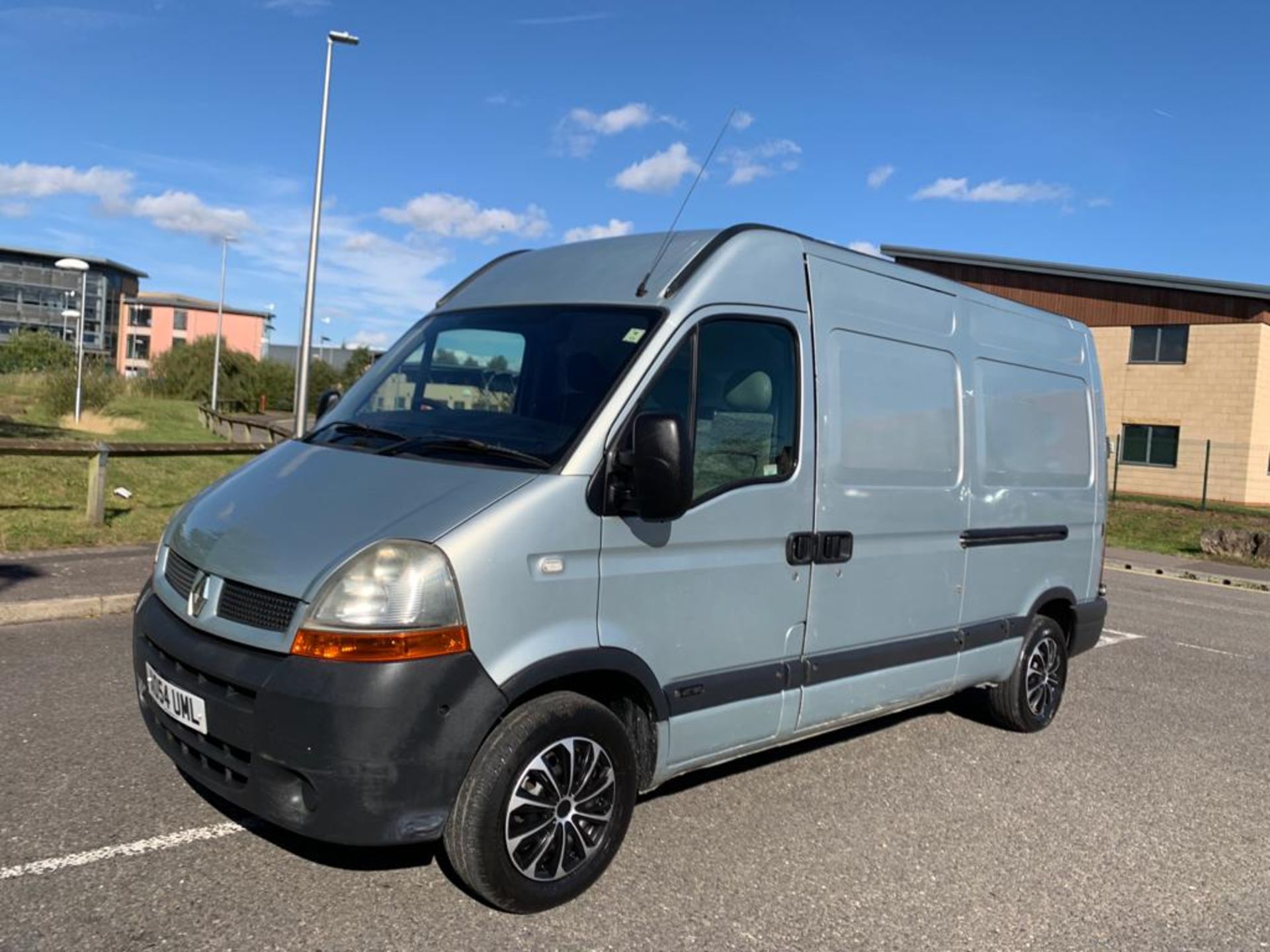 2004 RENAULT MASTER MM33 DCI 120 MWB GREY PANEL VAN, 162,270 MILES, 2.5 DIESEL *NO VAT* - Image 2 of 13